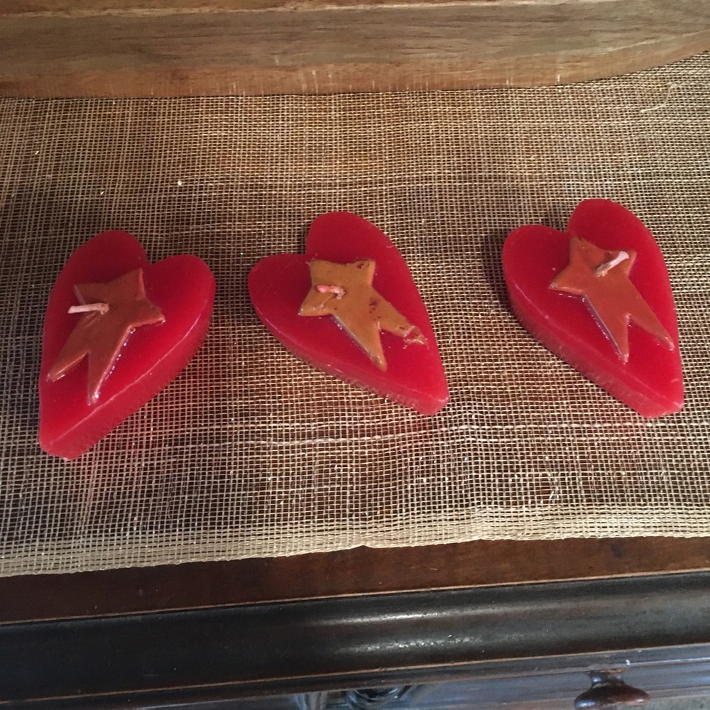 Floating Heart Candles